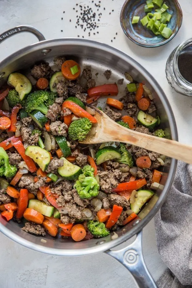 30-Minute Teriyaki Beef Skillet -- Paleo Meal Plans 30-Minute Teriyaki Beef Skillet -- Paleo Meal Plans