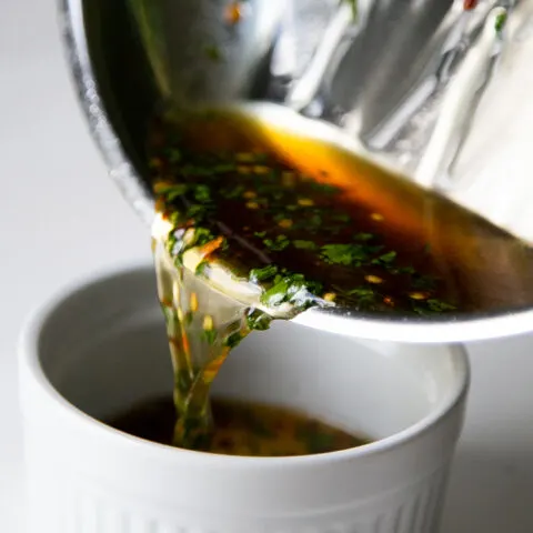 Hot Honey Cilantro Glaze