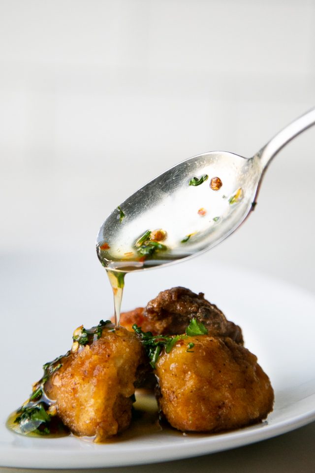 Spicy Honey Glaze Perry’s Plate‌