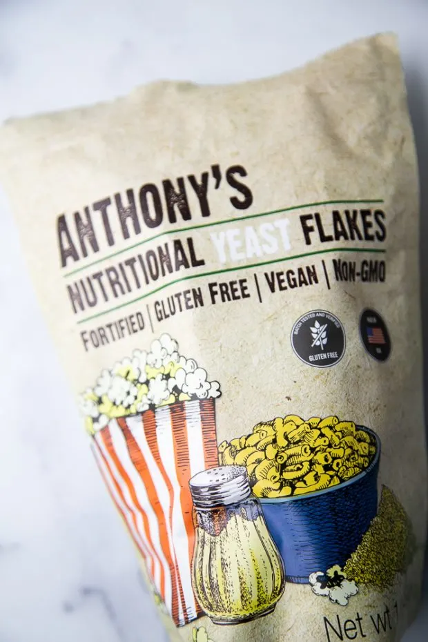 A package of Anthony's nutritional yeast flakes to use in homemade taco seasoning A package of Anthony's nutritional yeast flakes to use in homemade taco seasoning