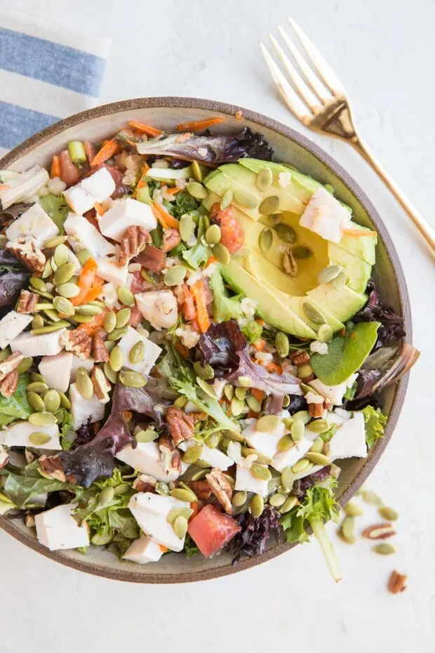Julia's Current Favorite Salad -- Paleo Meal Plan