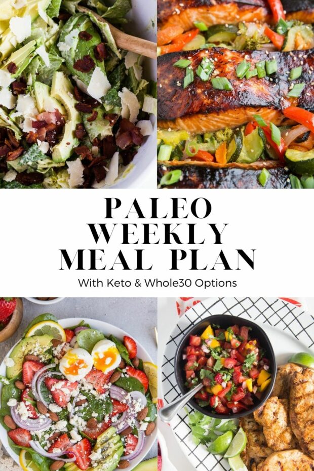 Free Paleo Meal Plans! Posted weekly at Perry's Plate.