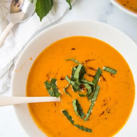Simple Roasted Tomato Soup