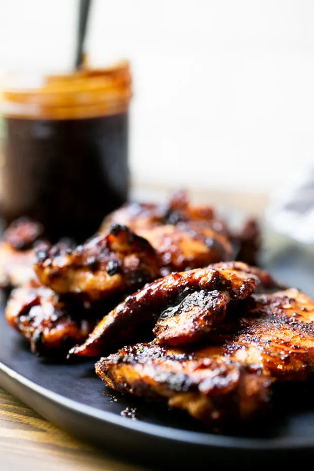Balsamic BBQ Sauce is the best BBQ sauce for grilled BBQ chicken!