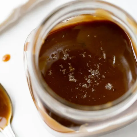 Paleo Salted Caramel Sauce 