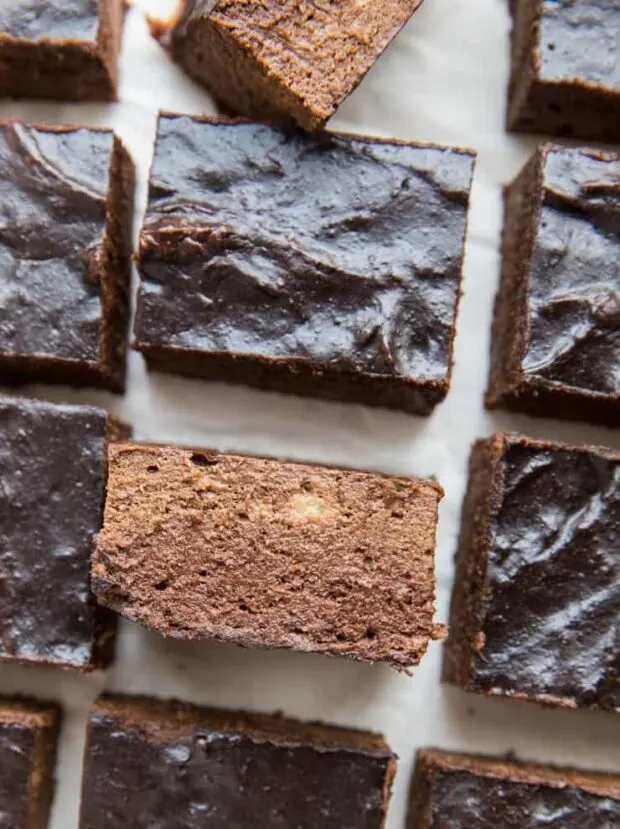 4-Ingredient Flourless Healthy Brownies