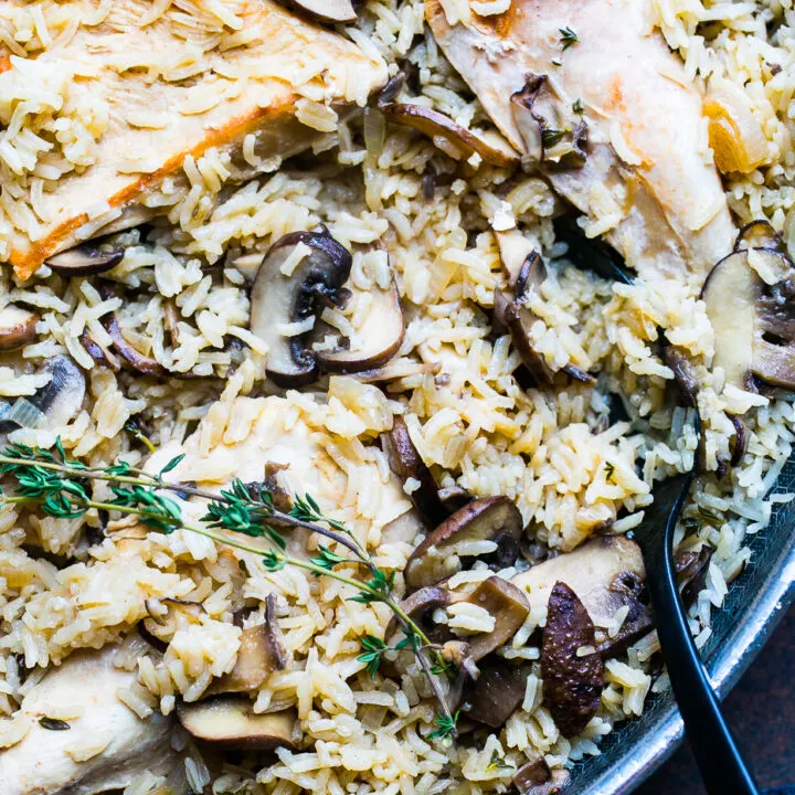 Skillet Chicken and Rice