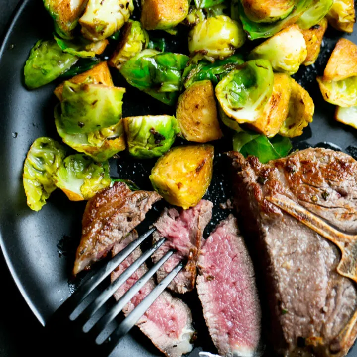 Lamb Loin Chops with Rosemary & Garlic