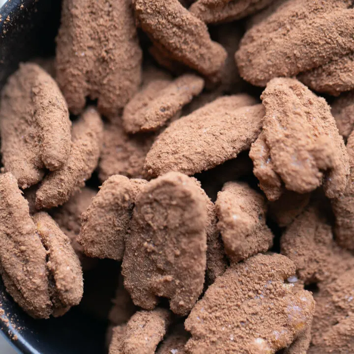 10-min Cocoa Chile Candied Pecans