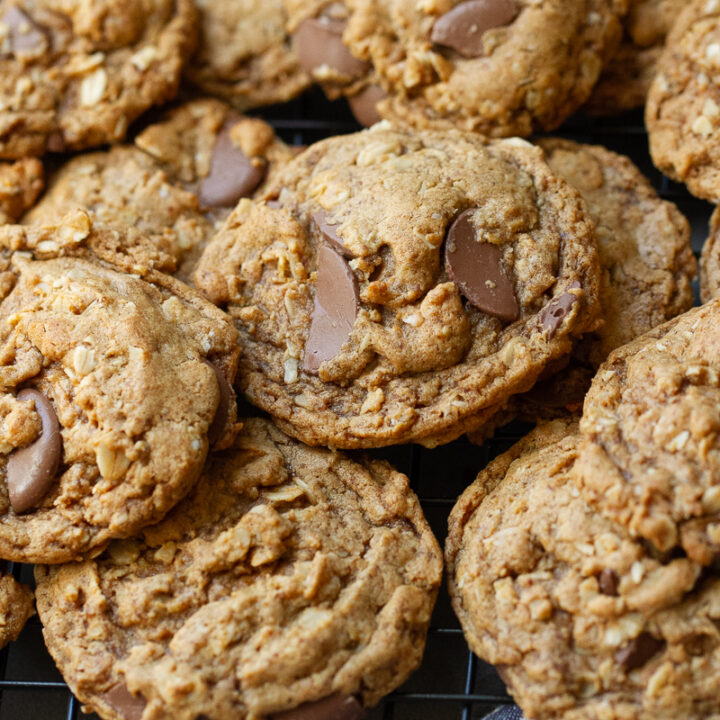 Gluten Free Peanut Butter Oatmeal Cookies