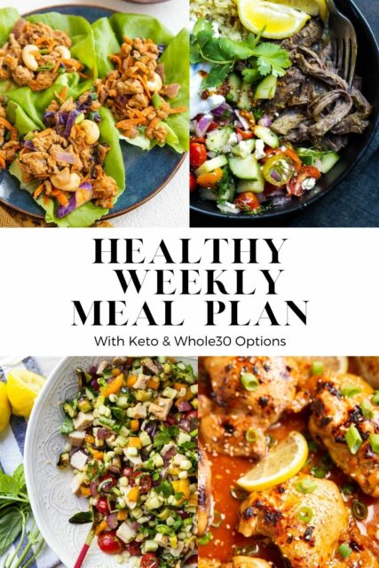 Healthy Meal Plan #27 - Perry's Plate