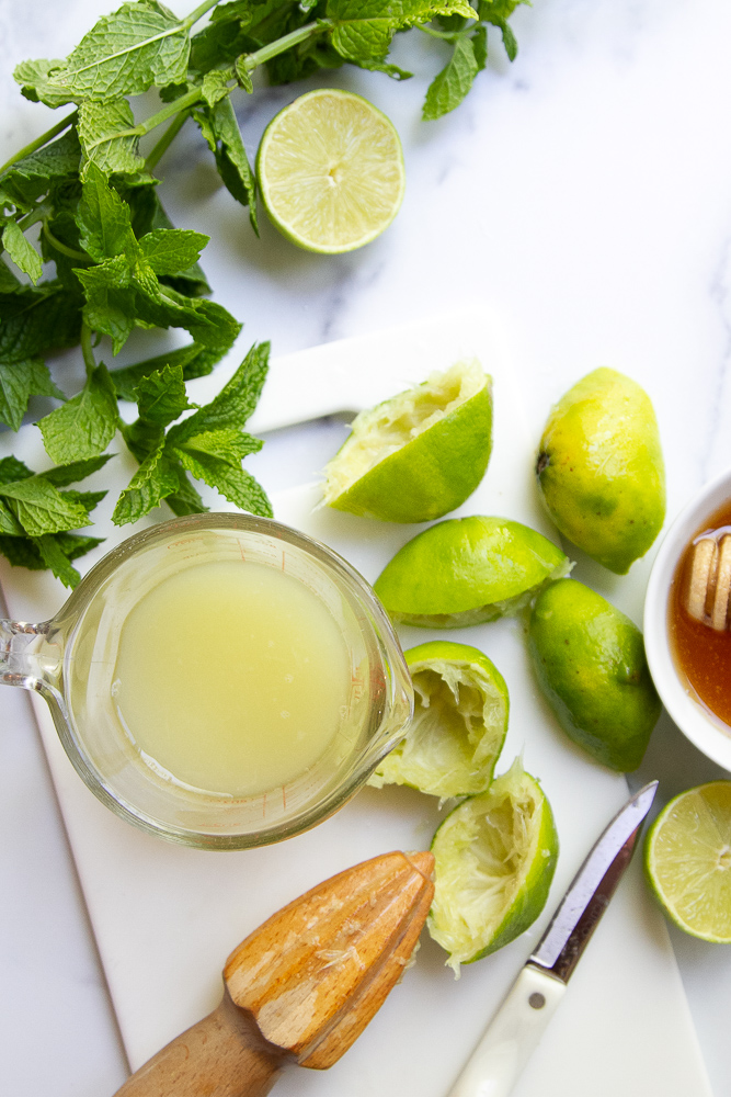 10-minute Mint Limeade (Cafe Rio Copycat) - Perry's Plate