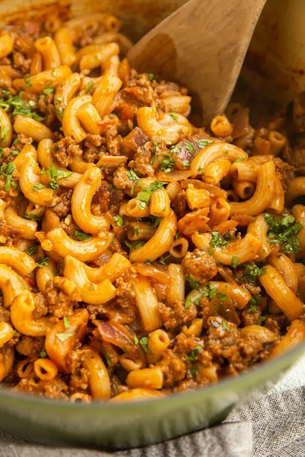 Gluten-Free Dairy-Free Hamburger Helper