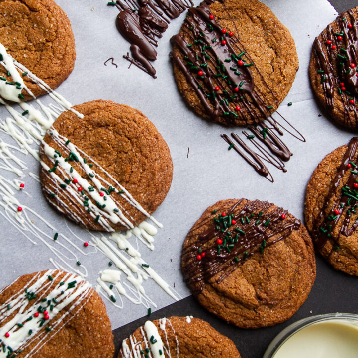 Chewy Gluten Free Ginger Cookies