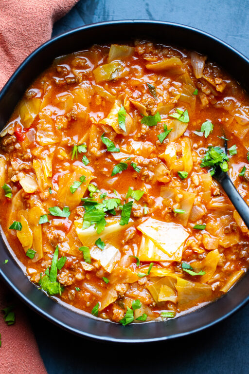 Stuffed Cabbage Roll Soup Perry's Plate