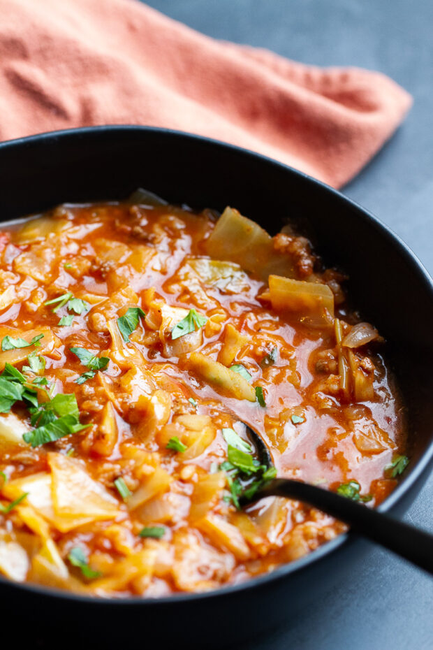 Easy Cabbage Roll Soup