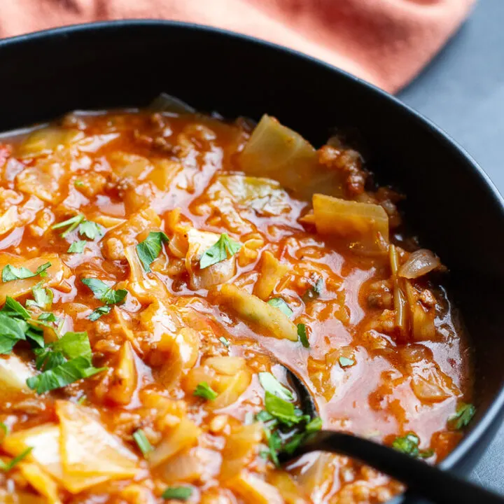 Easy Cabbage Roll Soup (Instant Pot or Stove Top)