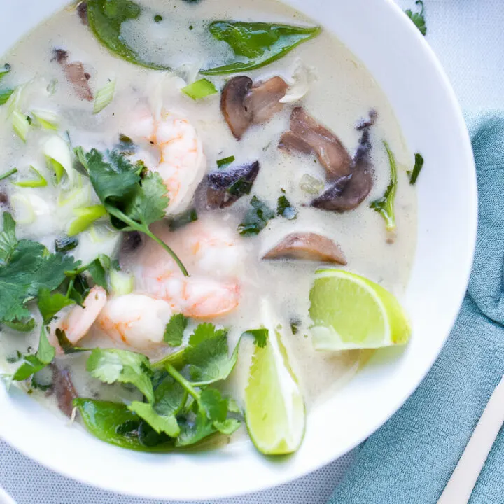 Thai Coconut Shrimp Soup