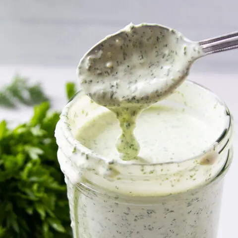 Greek Yogurt Green Goddess Dip