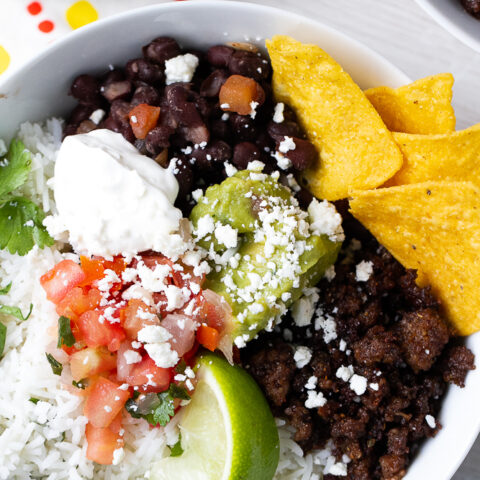 Burrito Bowl (Ground Beef)