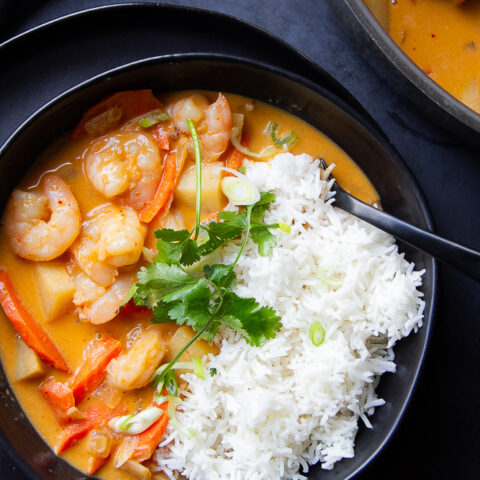 Shrimp Curry with Coconut Milk