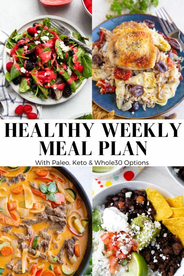 Healthy Meal Plan #46 - Perry's Plate