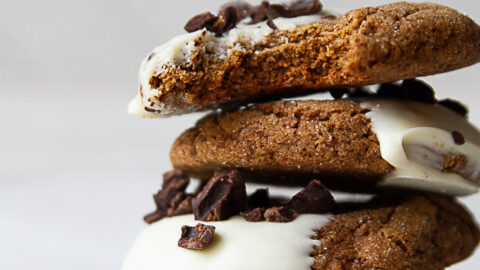 Chewy Gingerbread Latte Cookies Recipe - Perry's Plate